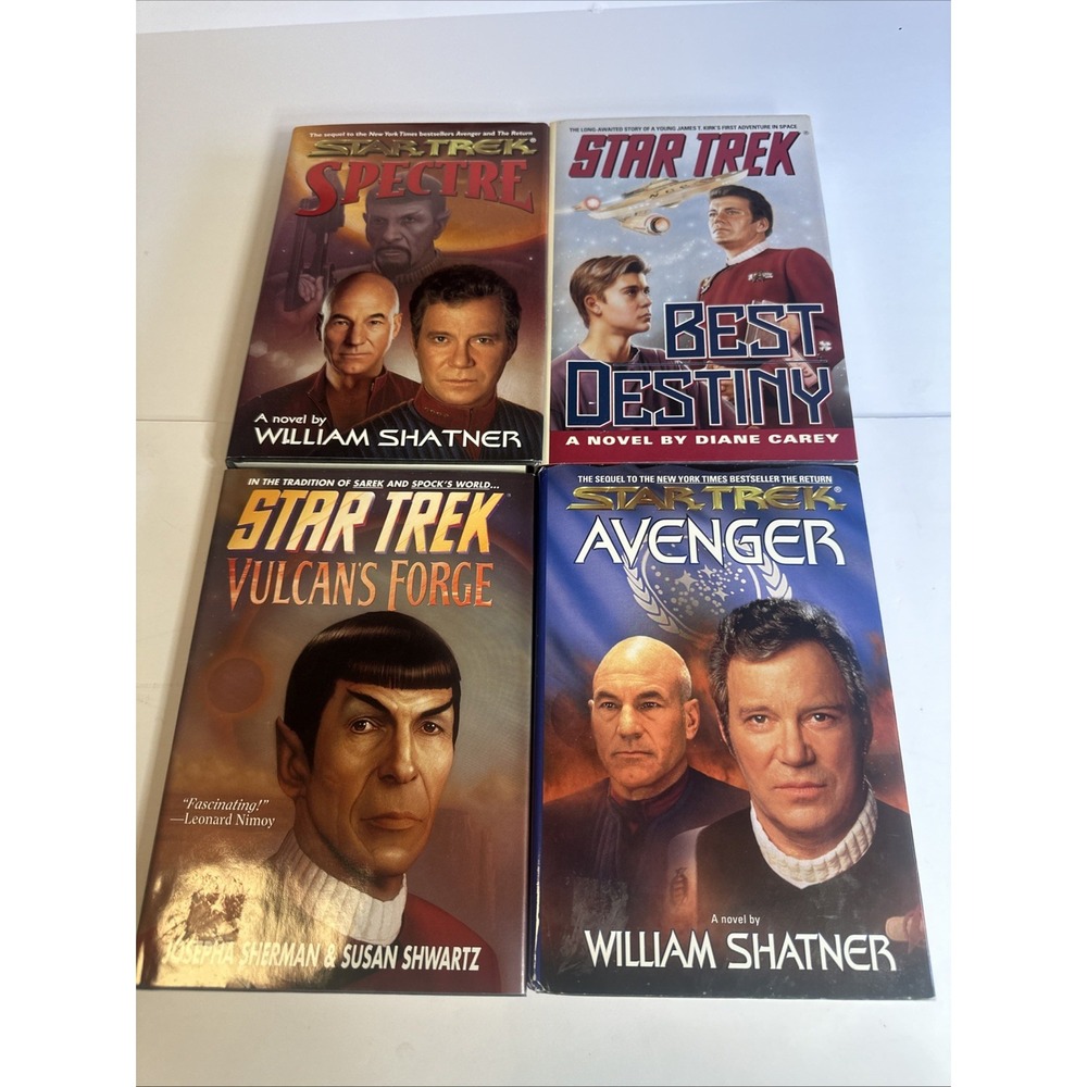 Lot of 4 Star Wars Books Avenger, Best Destiny, Spectre and Vulcan's Force